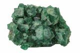 Fluorescent Green Fluorite Cluster - Rogerley Mine, England #173992-1